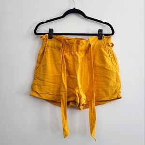 LA Hearts Yellow Shorts